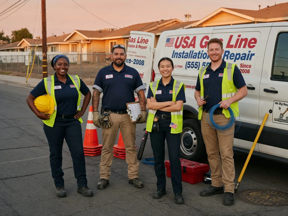 Gas Line Installation company in Boykin, AL